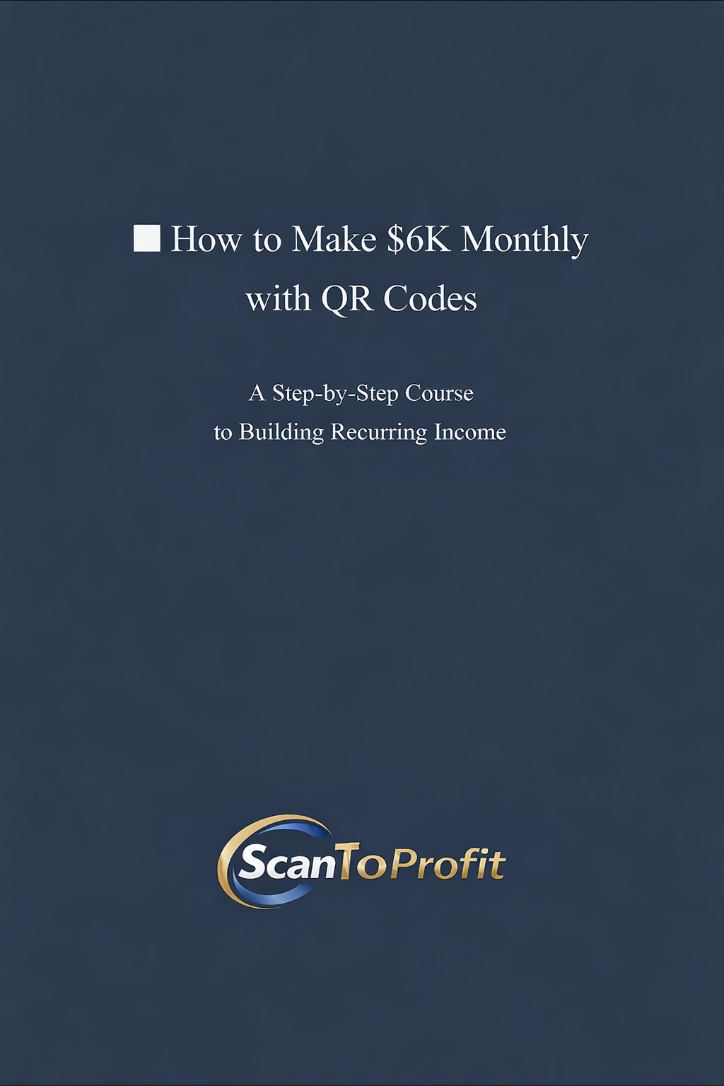 ScanToProfit eBook